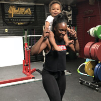 The Savannah (IFBB Fitness Pro) and Ezra team